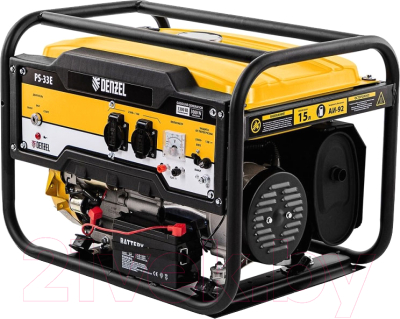 Бензиновый генератор Denzel PS-33E (94537)