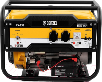Бензиновый генератор Denzel PS-33E (94537)
