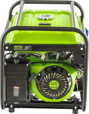 Бензиновый генератор СибрТех БС-6500Э (94548)