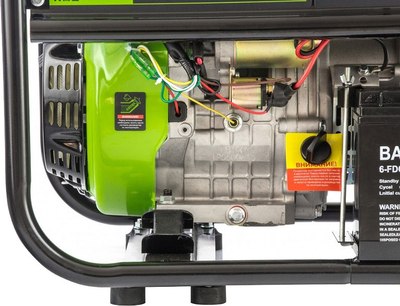 Бензиновый генератор СибрТех БС-8000Э (94549)