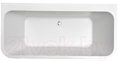 Ванна акриловая Aquatek Элегия 170x75 AQ-113775Wt (с ножками и сливом)