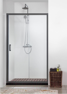 Душевая дверь Aquatek 120x200 / AQ ARI RA 12020BL