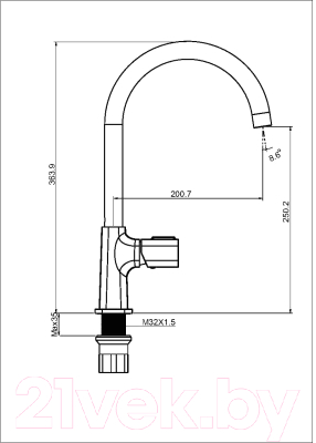 Смеситель Maxonor Pure Life PL4089-8