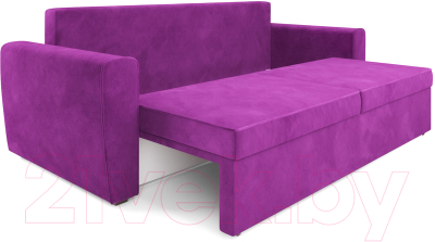 Диван Mebel-Ars Еврокнижка Оскар (фиолетовый)