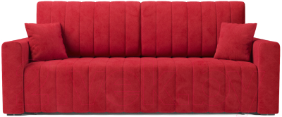 Диван Mebel-Ars Еврокнижка Лондон (кордрой красный)