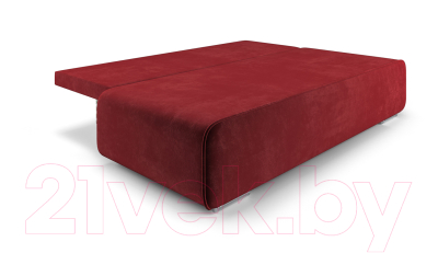 Диван Mebel-Ars Еврокнижка Марк (бархат красный Star Velvet 3 Dark Red)
