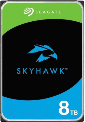 Жесткий диск Seagate SkyHawk 8TB (ST8000VX010) - фото