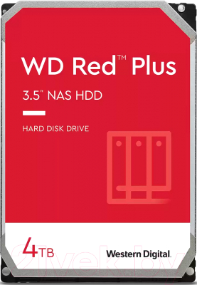 Жесткий диск Western Digital Red Plus 4TB (WD40EFPX) - фото