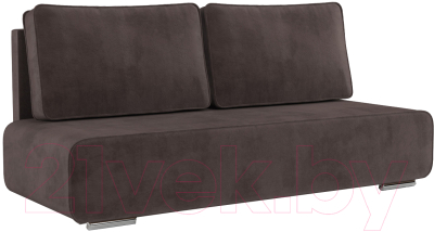 Диван Mebel-Ars Еврокнижка Марк (кордрой коричневый) - фото