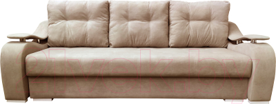 Диван Bobrovmebel Влада 8/3 раскладной (микровелюр симпл 42 бежевый) - фото