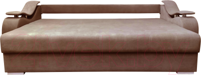 Диван Bobrovmebel Влада 8/3 раскладной (микровелюр симпл 45 коричневый)