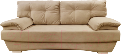 Диван Bobrovmebel Влада 7/1 раскладной (микровелюр симпл 42 бежевый) - фото