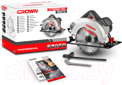 Дисковая пила CROWN CT15188-190