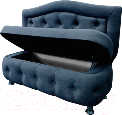 Скамья кухонная мягкая Bobrovmebel Миранда 3 1.2 (микровелюр симпл 54 серый)