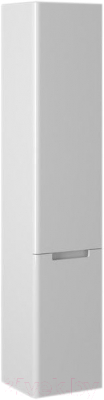 Шкаф-пенал для ванной Briz Прато 35 б/к R / 240 04-06к35-00 02 БЕЛ - фото