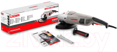 Угловая шлифовальная машина CROWN CT13500-230S