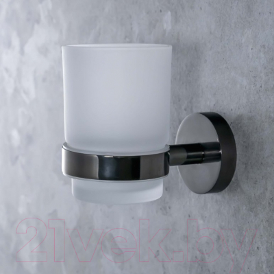 Стакан для зубной щетки и пасты Bemeta Hamatit 159110012