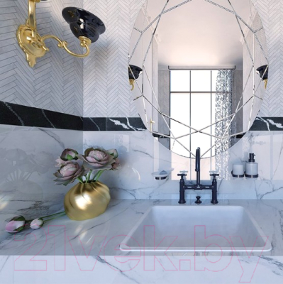 Стакан для зубной щетки и пасты Bemeta Hamatit 159110012