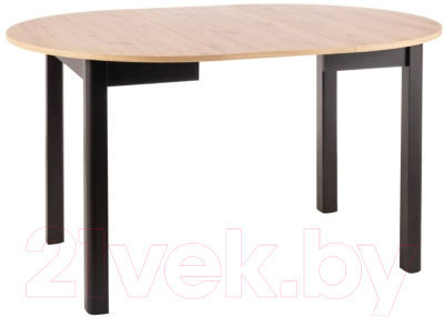 Обеденный стол Signal Dante раскладной 102-142x102x75 - фото