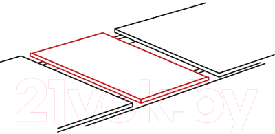 Обеденный стол Signal Merlin 90-240x90x76