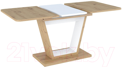 Обеденный стол Signal Nigel 120-160x80x76