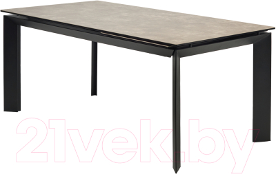Обеденный стол M-City Cremona 180 KL-61 / DECDF501TKL61BLK180 - фото