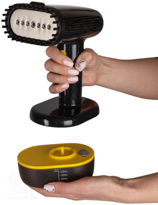 Отпариватель Endever Odyssey Q-457 (черный/желтый)