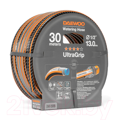 Шланг поливочный Daewoo Power UltraGrip DWH / 5115