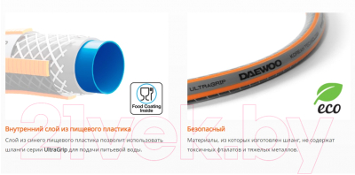 Шланг поливочный Daewoo Power UltraGrip DWH / 5127