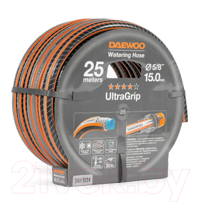 Шланг поливочный Daewoo Power UltraGrip DWH / 5124
