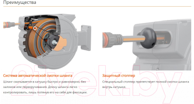 Катушка для шланга Daewoo Power DWR 3050