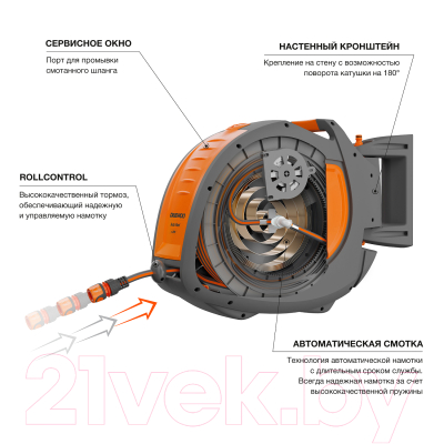 Катушка для шланга Daewoo Power DWR 3060