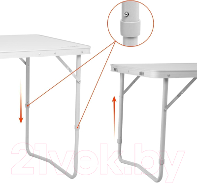 Стол складной Helios T-21407/1-S-1