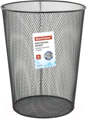 Корзина для бумаг Brauberg Germanium / 231958