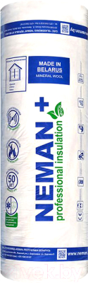 Минеральная вата Неман+ М-11 лайт 6250x1200x50мм - фото