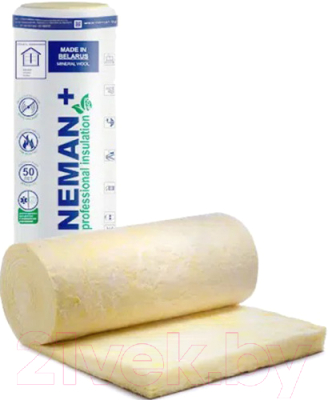 Минеральная вата Неман+ М-11 лайт 6250x1200x50мм