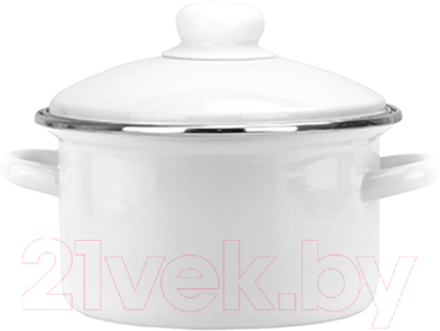 Кастрюля Эмаль 18 01-1610/М - фото