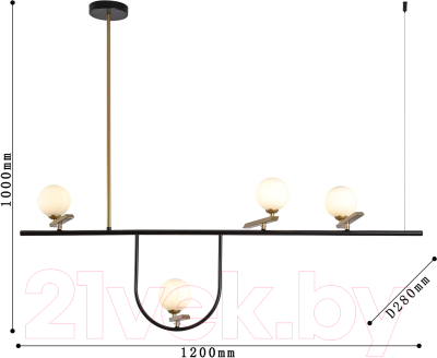 Потолочный светильник F-Promo F-Promo 4109-4P