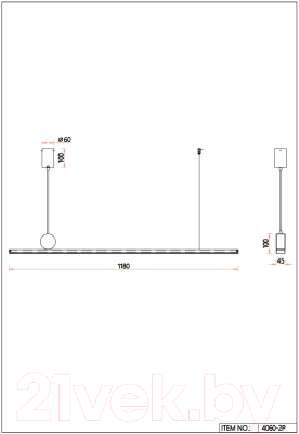 Потолочный светильник F-Promo F-Promo 4060-2P
