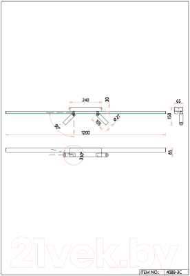 Потолочный светильник FAVOURITE Reticenza 4089-3C