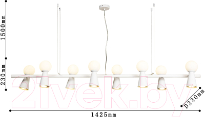 Потолочный светильник FAVOURITE Gnomes 4094-8P