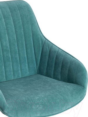 Кресло офисное Tetchair Dublin велюр Clermon (бирюзовый 140)