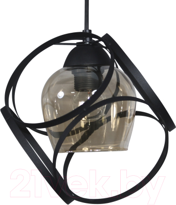 Потолочный светильник Элетех Романо 211 НСБ 01-60-181 Е27 / 1005405227 (черный муар)