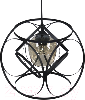 Потолочный светильник Элетех Романо 214 НСБ 01-60-184 Е27 / 1005405230 (черный муар)
