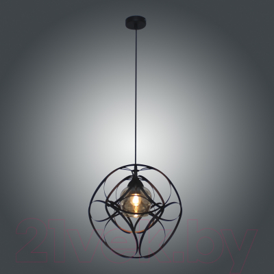 Потолочный светильник Элетех Романо 214 НСБ 01-60-184 Е27 / 1005405230 (черный муар)