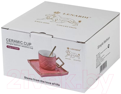 Чашка с блюдцем Lenardi 106-117