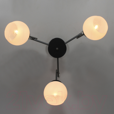 Люстра Элетех Блюз 131 НПБ 01-3x60-226 Е27 / 1005405224 (черный хром)