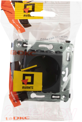Розетка DKC Avanti 2P+E / 4412003