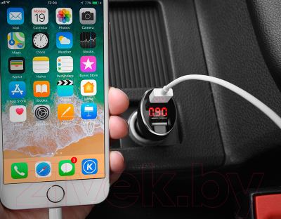 Адаптер питания автомобильный Hoco Z26