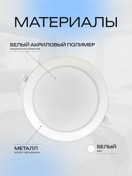 Точечный светильник Truenergy 24W 4000K 10036